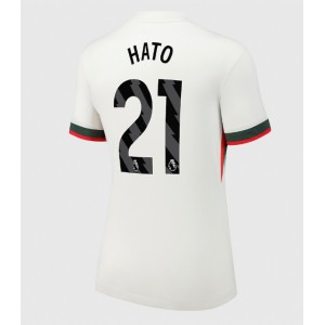 Chelsea Jorrel Hato #21 Jalkapallovaatteet Naisten Vieraspaita 2025-26 Lyhythihainen